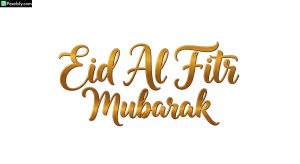Eid Al Fitr Mubarak calligraphy isolated on transparent background (46)