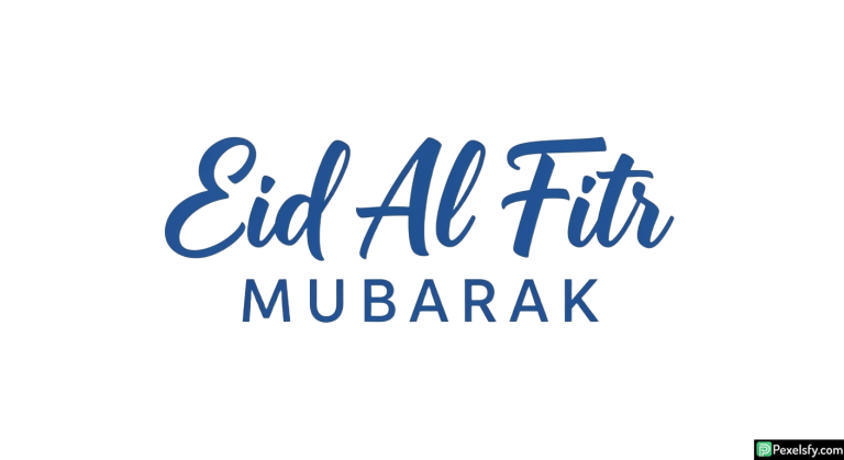 Eid Al Fitr Mubarak calligraphy isolated on transparent background (61)