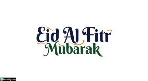 Eid Al Fitr Mubarak calligraphy isolated on transparent background (62)