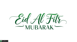 Eid Al Fitr Mubarak calligraphy isolated on transparent background (70)