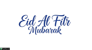 Eid Al Fitr Mubarak calligraphy isolated on transparent background (76)