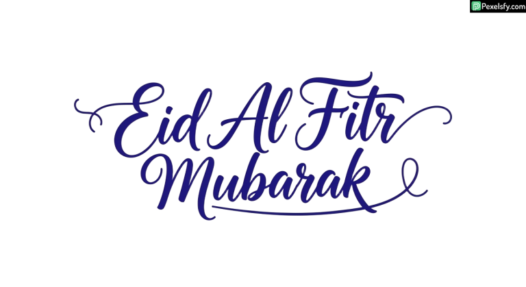Eid Al Fitr Mubarak calligraphy isolated on transparent background (82)