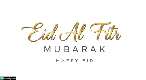 Eid Al Fitr Mubarak calligraphy isolated on transparent background (83)