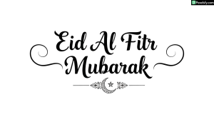 Eid Al Fitr Mubarak calligraphy isolated on transparent background (89)