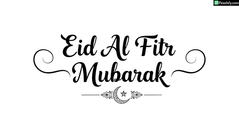 Eid Al Fitr Mubarak calligraphy isolated on transparent background (89)