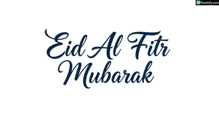 Eid Al Fitr Mubarak calligraphy isolated on transparent background (92)