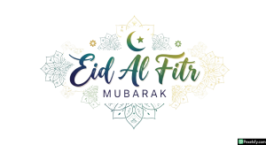 Eid Al Fitr Mubarak greeting card isolated on transparent background (13)