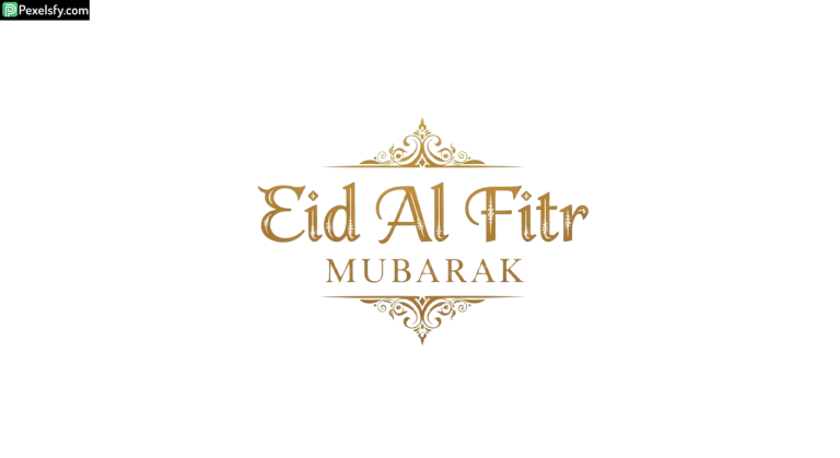 Eid Al Fitr Mubarak greeting card isolated on transparent background (15)