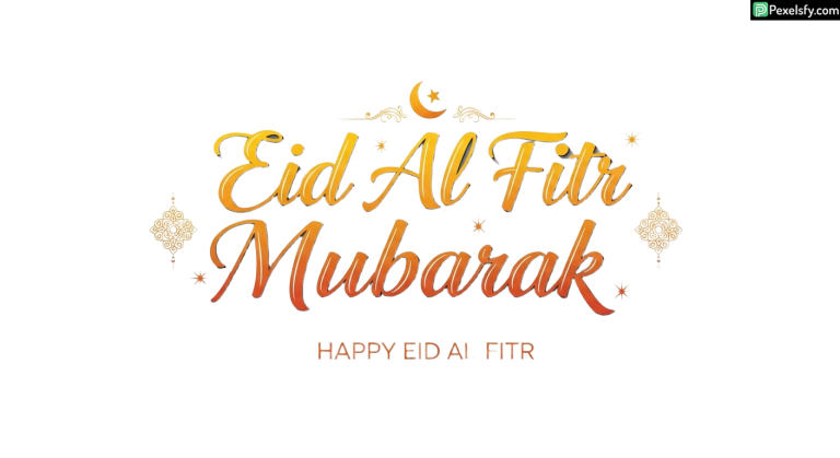Eid Al Fitr Mubarak greeting card isolated on transparent background (16)