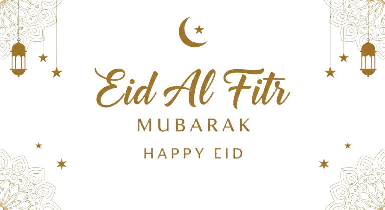 Eid Al Fitr Mubarak greeting card isolated on transparent background (23)