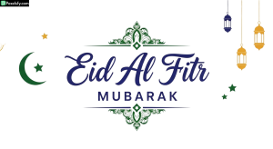 Eid Al Fitr Mubarak greeting card isolated on transparent background (3)