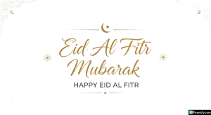Eid Al Fitr Mubarak greeting card isolated on transparent background (30)
