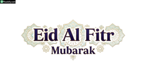 Eid Al Fitr Mubarak greeting card isolated on transparent background (31)