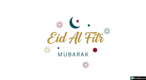 Eid Al Fitr Mubarak greeting card isolated on transparent background (37)