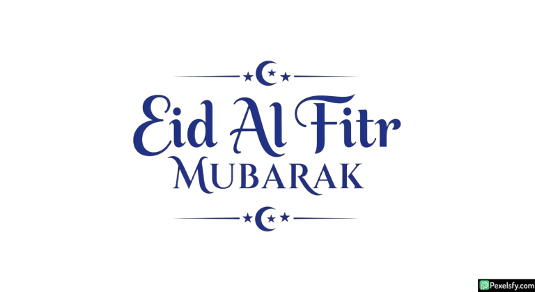 Eid Al Fitr Mubarak greeting card isolated on transparent background (39)