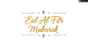 Eid Al Fitr Mubarak greeting card isolated on transparent background (4)