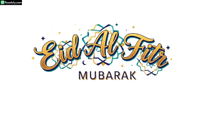 Eid Al Fitr Mubarak greeting card isolated on transparent background (5)
