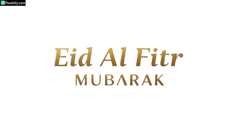 Eid Al Fitr Mubarak greeting isolated on transparent background (16)