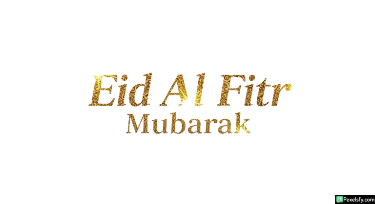 Eid Al Fitr Mubarak greeting isolated on transparent background (19)
