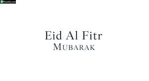 Eid Al Fitr Mubarak greeting isolated on transparent background (2)