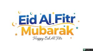 Eid Al Fitr Mubarak greeting isolated on transparent background (24)