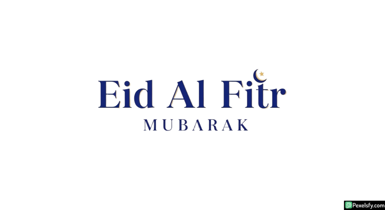 Eid Al Fitr Mubarak greeting isolated on transparent background (26)