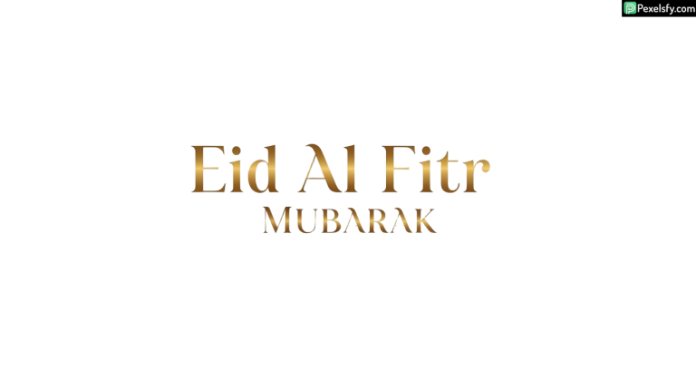 Eid Al Fitr Mubarak greeting isolated on transparent background (29)
