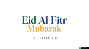 Eid Al Fitr Mubarak greeting isolated on transparent background (30)