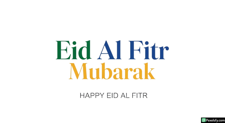 Eid Al Fitr Mubarak greeting isolated on transparent background (30)