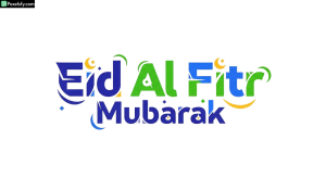 Eid Al Fitr Mubarak greeting isolated on transparent background (32)
