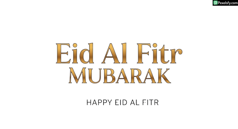 Eid Al Fitr Mubarak greeting isolated on transparent background (33)