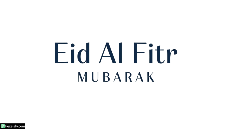 Eid Al Fitr Mubarak greeting isolated on transparent background (45)