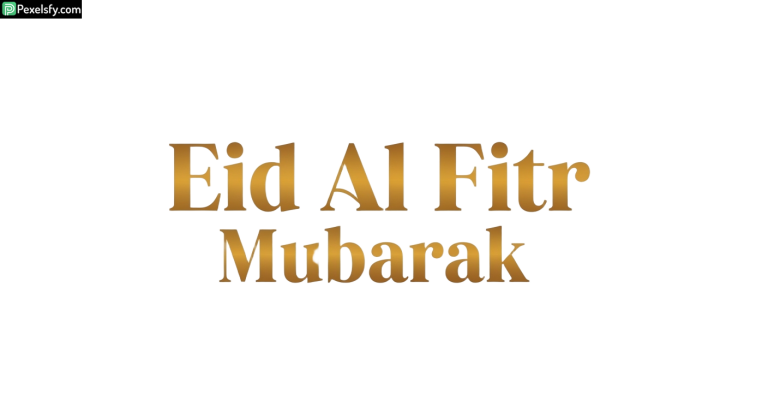 Eid Al Fitr Mubarak greeting isolated on transparent background (48)