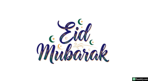 Eid Mubarak Calligraphy Design isolated on transparent background (39)