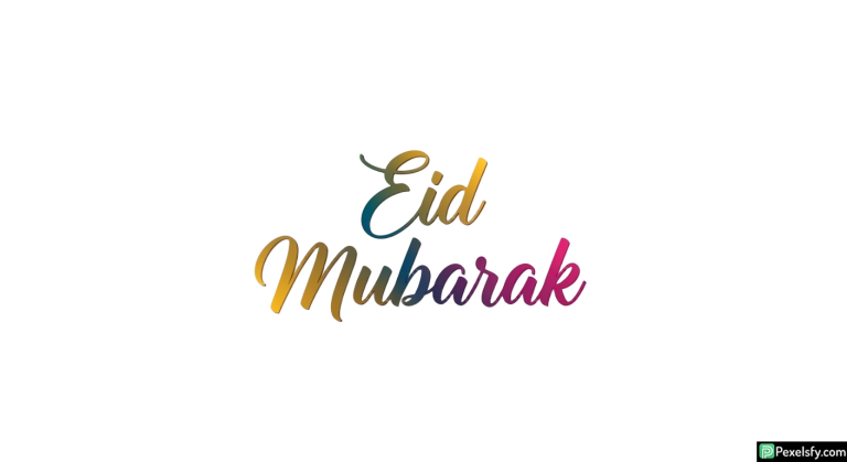 Eid Mubarak Calligraphy isolated on transparent background (32)