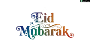 Eid Mubarak Calligraphy isolated on transparent background (33)