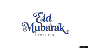 Eid Mubarak Calligraphy isolated on transparent background (35)