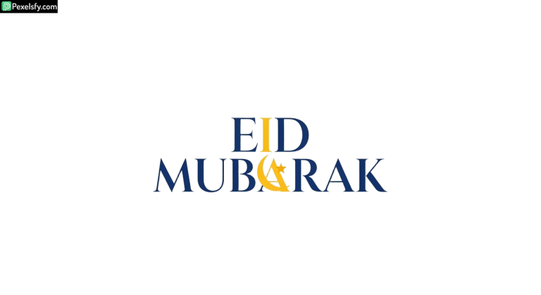 Eid Mubarak Calligraphy isolated on transparent background (62)