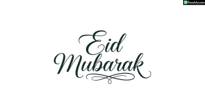 Eid Mubarak Calligraphy isolated on transparent background (79)