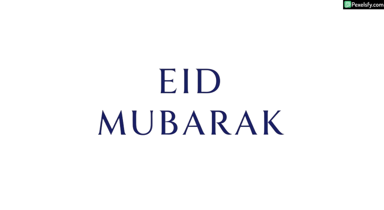 Eid Mubarak Typography isolated on transparent background (1)