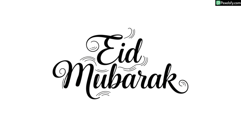 Eid Mubarak calligraphy design isolated on transparent background (21)