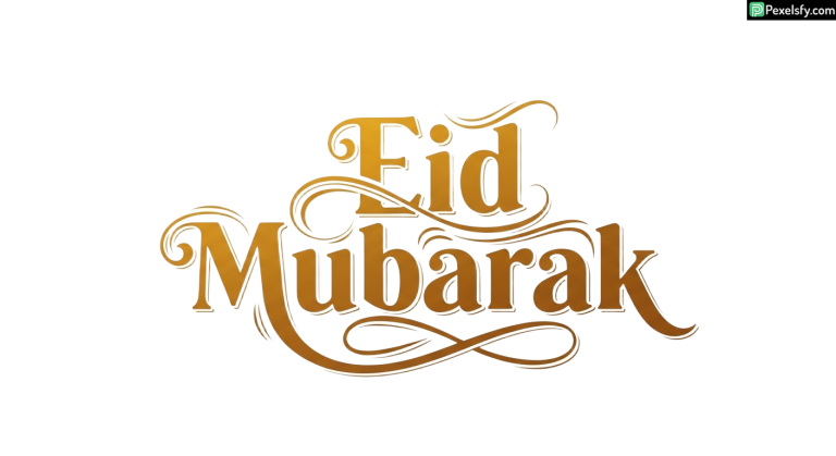 Eid Mubarak calligraphy design isolated on transparent background (29)