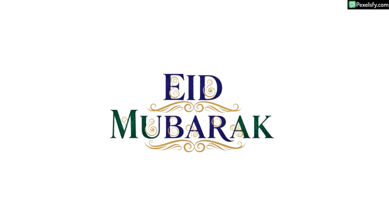 Eid Mubarak calligraphy design isolated on transparent background (3)