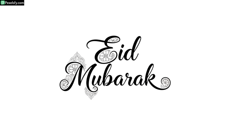 Eid Mubarak calligraphy design isolated on transparent background (30)