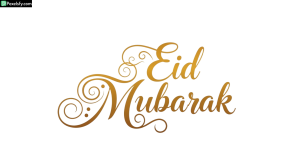 Eid Mubarak calligraphy design isolated on transparent background (34)