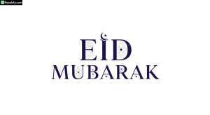 Eid Mubarak calligraphy design isolated on transparent background (4)