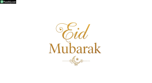 Eid Mubarak calligraphy greeting isolated on transparent background (15)