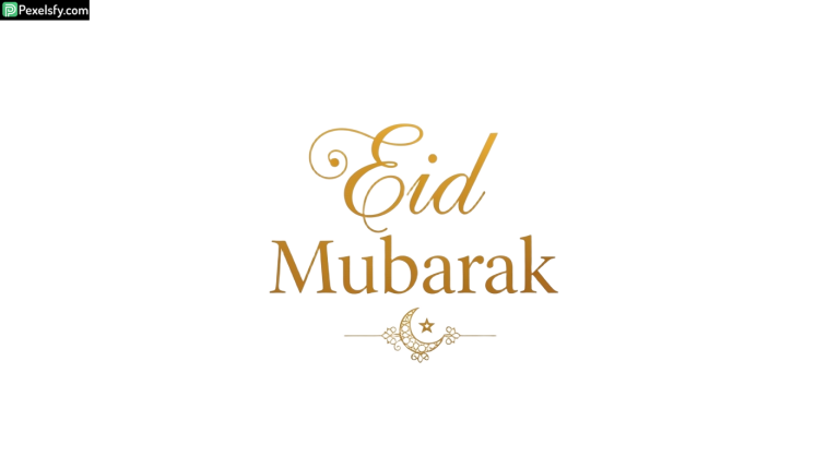 Eid Mubarak calligraphy greeting isolated on transparent background (15)
