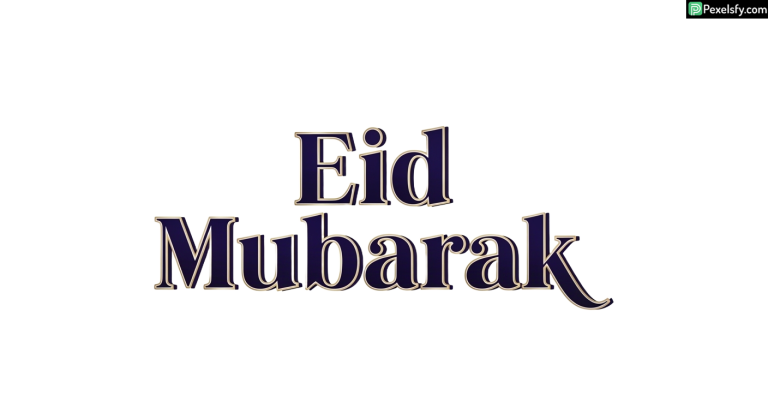 Eid Mubarak calligraphy greeting isolated on transparent background (26)