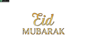 Eid Mubarak calligraphy greeting isolated on transparent background (34)